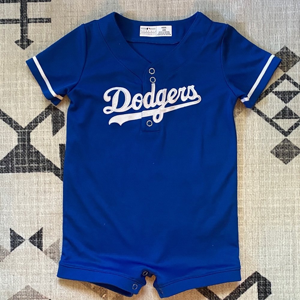 Dodgers 24M onesie